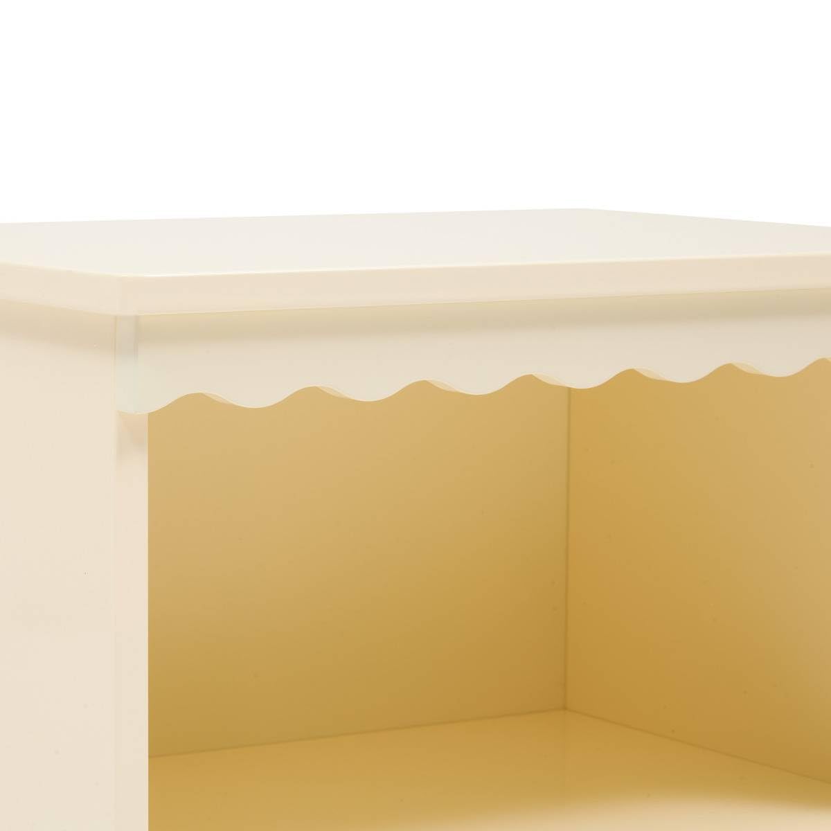 Atmosphera - Mesilla de Noche Infantil bouli 2 Niveles Beige 40x30x50,5 cm