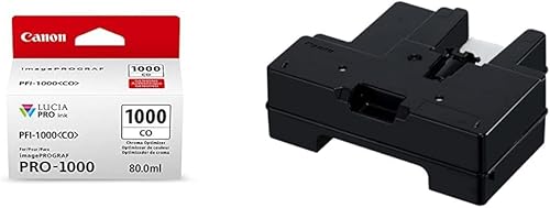 Canon Tinta Lucia PRO PFI-1000 Croma Optimizer Depósito de tinta individual MC-20 Cartucho de mantenimiento imagePROGRAF PRO-1000 Impresora de