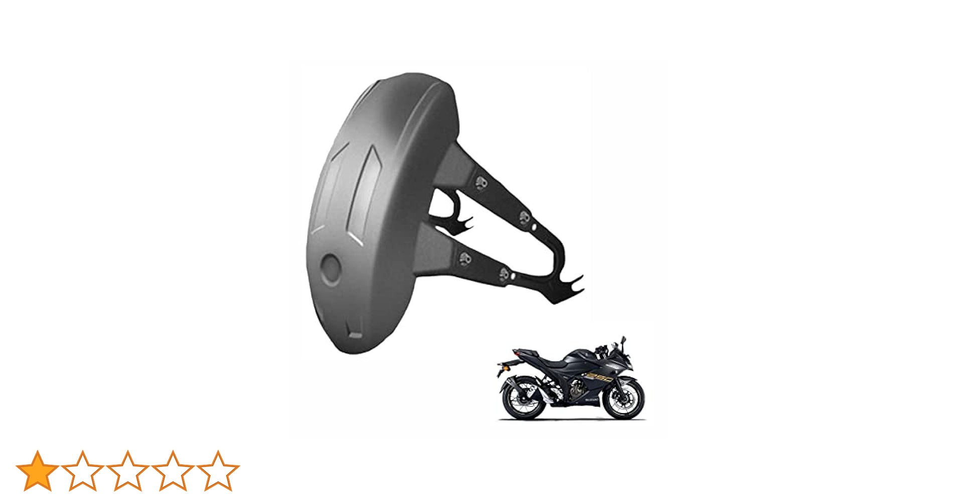 Suzuki gixxer rear mudguard cheap