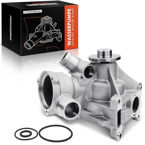 Frankberg Wasserpumpe Wasserumwälzpumpe Kompatibel mit 190 W201 2.6L 1982-1993 S-Klasse W126 2.6L 3.0L 1985-1991 SL R107 3.0L 1985-1989 Benzin Replace #1032000501