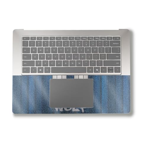 Image of Glossy Glitter Laptop Skin Compatible with Surface Laptop 7 15 inch (2024) - Time Lord Box - Premium 3M Vinyl Protective Wrap Decal Cover - Easy to Apply | Crafted in The USA by MightySkins