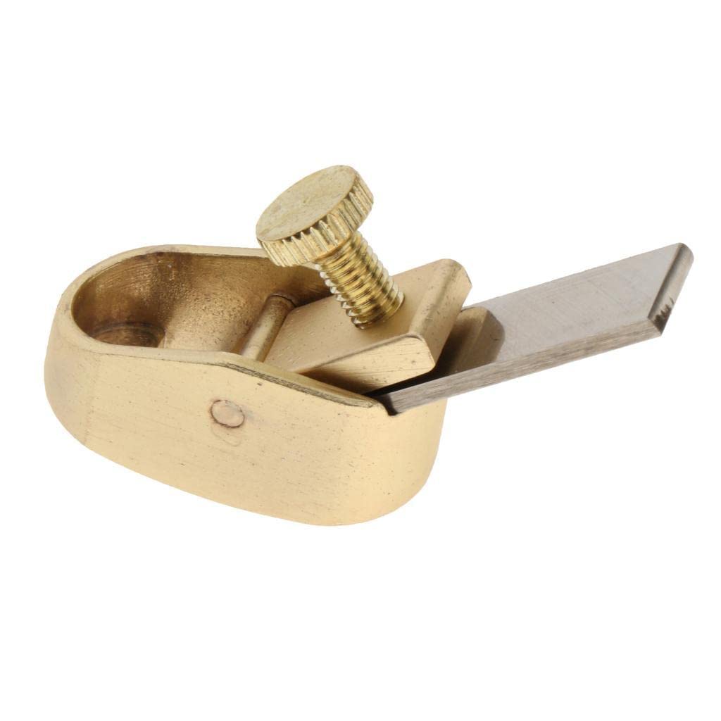 Perfeclan 3 Pezzi Piccola Pialla Per La Lavorazione Del Legno, Pialle Levigatrici, Pialla in Ottone Per Liuteria Strumento Per Liuteria Lavorazione Del Legno