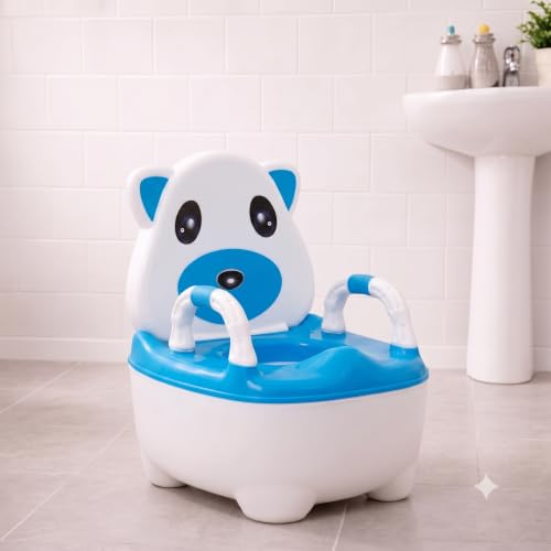 Image of Baby Potty Seat for 6 Months to 2 Years | Potty Training Chair with Removable Bowl | BPA Free Toddler Potty Chair with Backrest