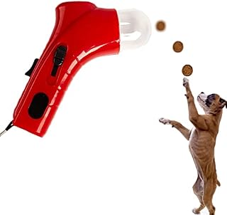 LotCow Pet Treat Launcher Shooter Dog Food Catapult Puppy Snack Feeder Dispenser Pet Training Toys Interactive Toys for Puppies Dogs & Cats for Exercise and Training
