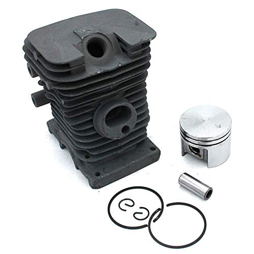 DLiQ Cylinder Head Piston Kit,Cylinder Piston Rebuild Assembly Kit for Stihl 017 MS170 Chainsaws 37mm