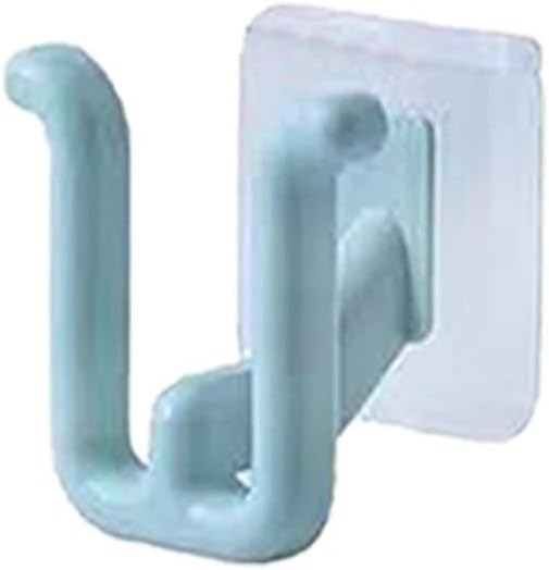 Wall-Mounted Slipper Rack Organisers，Slipper Holde 5 Pcs Bathroom Slipper Hook Bathroom Drain Rack Wall-Mounted Wall Storage Drying Shoe Rack(Green)