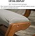 Posture Kneeling Chair Ergonomic Kneeling Chair, Wooden Rocking Chair for Back Pain, Comfortable Stool Desk Chair for Body Shaping (Color : Green)