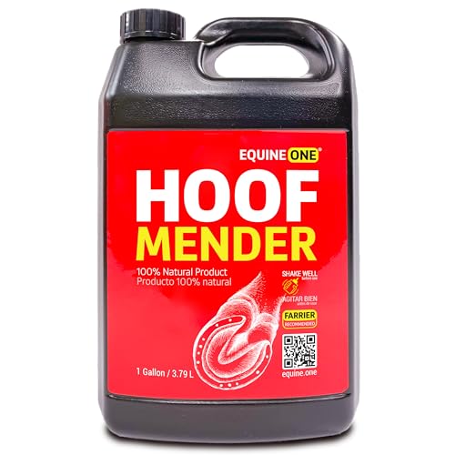 Mineral Medix Equine One Natural Hoof Mender - 100% All-Natural Hoof Care Product - Abscesses || Thrush || White Line || Quarter Crack (Gallon)