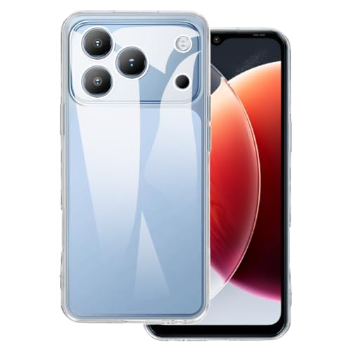 OAGELIM �P�[�X Blackview Wave 7C �Ƃ̌݊������� Case �ϏՌ�TPU�\�t�g�t���L�V�u���W�F���ی�d�b�J�o�[ �σX�N���b�`���~���^���[���x���̑ϗ��� (�N���A)