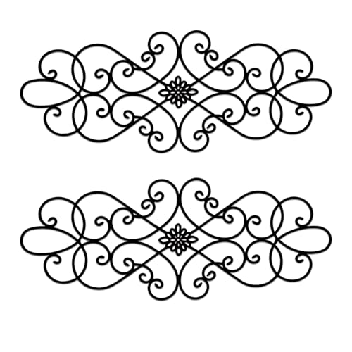 Resama Vintage Filigree Scroll Wall Plaque