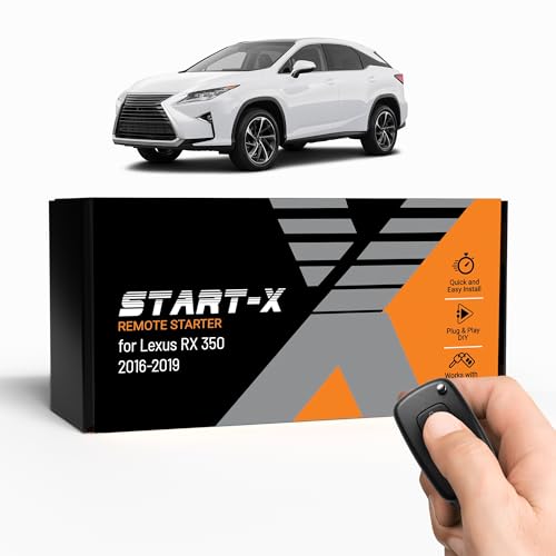 Arrancador remoto Plug N Play Start-X para Lexus RX 350 2016-2019 con bloqueo 3X