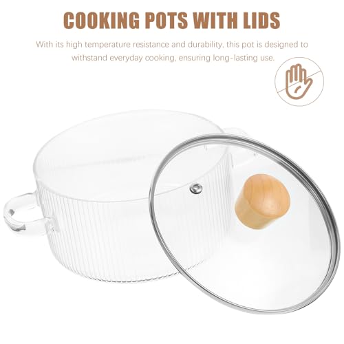Casserole en verre anti-débordement à cuisson uniforme 1350ml - 8