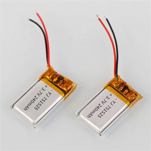 Batería 751525 de 3,7V para proyectos escolares de robótica y microcontroladores 3