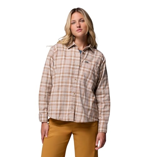 Chemise tissée à manches longues Columbia contre la transpiration en randonnée