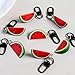 5Pcs Watermelon Keychain Fruit Bag Charm Resin Watermelon Bag Keychain Handbag Charms for Purses Aesthetic Key Chains Women Cute Bag Accessories Backpack Charms Purse Keychains Fruit Charm Keychains