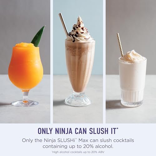Image of Ninja SLUSHi Max XXL Smart Frozen Drink Maker | Top Performance & Smart Technology, Party-Size 150oz Capacity, No Ice Needed, 6 Programs, Ideal Temp & Texture up to 12 hours | Blue FS605SG