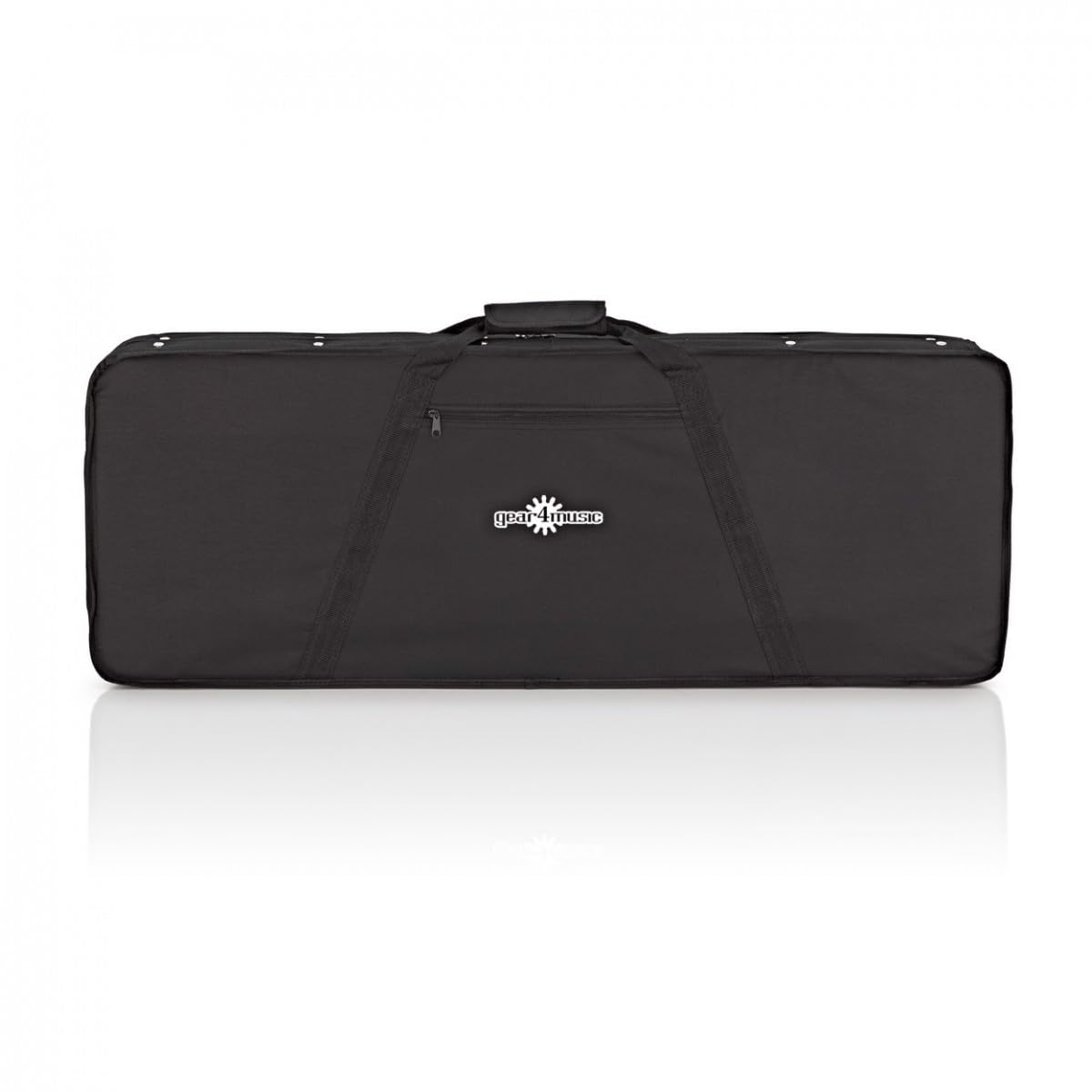 gear4music Custodia in schiuma per chitarra elettrica Rettangolare con cinghie