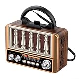 [OPCIONES DE CONECTIVIDAD] Disfruta de una reproducción de música con ranura para tarjeta TF, entrada AUX y puerto USB, lo que te permite reproducir archivos MP3, WMA o WAV directamente desde múltiples fuentes.