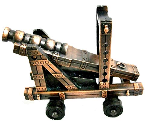 Medieval Style Cannon Die Cast Metal Collectible Pencil Sharpener