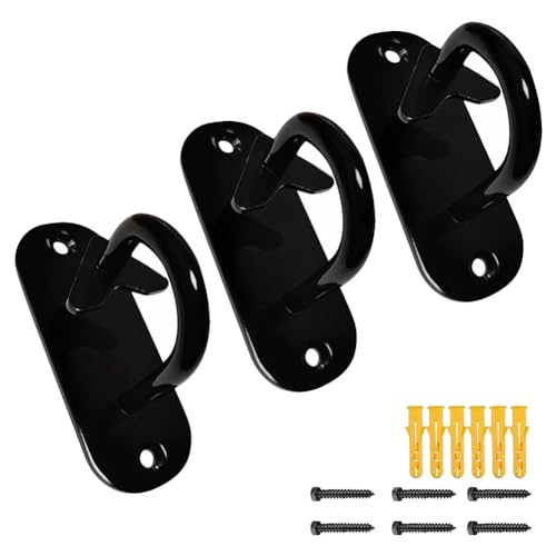 JOFUUM Anclaje de Fitness Montado en la Pared para Bandas de Resistencia, Bandas de Pesas, Entrenamiento de Fuerza, Yoga, Gimnasio en Casa,