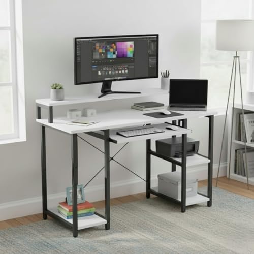 TEKAVO Store TEKAVO Trio Computer Table for Home Pc - Image 7