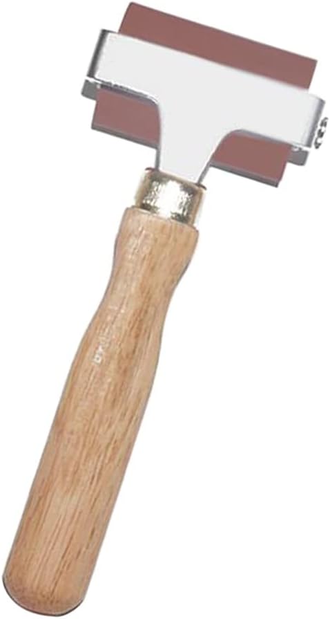 JSEIAJB Heavy Duty Soft Rubber Brayer Roller, Ink Applicator Roller, Brush Art Craft for Printing Oil Painting Wallpaper Tool