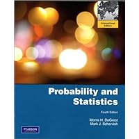 Probability and Statistics: Written by Morris H. DeGroot, 2011 Edition, (4) Publisher