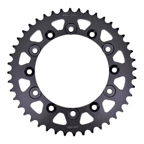 Pignon 44 dents et chaîne 520 pour une transmission fluide sur moto VTR250