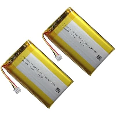 XINLANTECH 4000mAh PS5 Controller Battery Replacement for Sony PlayStation 5 Dual Sense Controller CFI-ZCT1W Gamepad (PS5 Battery_2Pack)