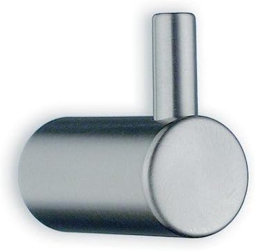 Beslagsboden Wall Mounted Outer Single Towel Hook Finish: Brushed Nickel