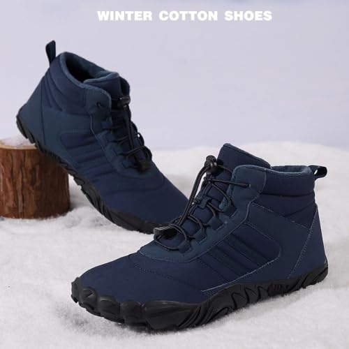 Winter PeakFootwear for Women Neuropathy, Grouned Footwear Warm Zero Drop Snow Boot Men, Hike Non-Slip & Waterproof Barefoot Boots2