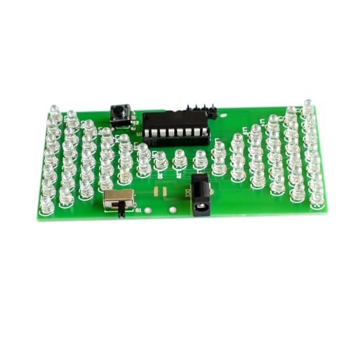 5V Electronic Hourglass DIY Kit Funny Electric Production Kits Precise with LED Lamps Double Layer PCB Board 84 * 40mm image 5