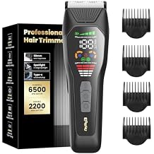 ENSSU Hair Clippers for Men, Cordless Hair Clipper Kit with Adjustable 4 Length Setting, Professional Barber Clippers and Trimmer Set, Rechargeable Barber Clippers for Hair Cutting & Grooming