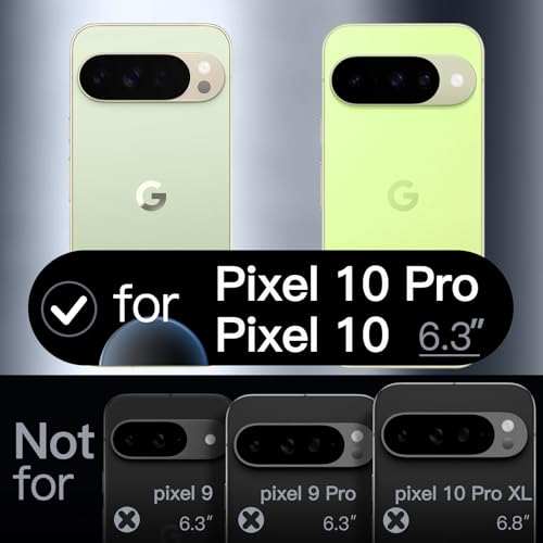 Image of JETech Liquid Silicone Cover Case for Google Pixel 10 /10 Pro 2025, Silky Soft Touch Full-Body Protection, Anti-Scratch Shockproof Phone Cover with Microfiber Lining (Jade)