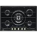 Produktbild Electrolux Gasherd PN 750 RUV schwarz Gusseisen 75 cm
