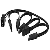 ✪ Câble flexible : le câble SATA est parallèle, propre et plat. Ajoutez facilement cet adaptateur de câble à votre boîtier d'ordinateur, ne couvre pas le réseau et ne se propage pas, le fil se nettoie avec une perforation de câblage pratique.