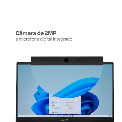 Notebook, Windows 11 Home, Tela 15,6 Pol HD, Celeron N4020C, Memória 4GB/128GB, Microsoft 365, Ultra – UB261