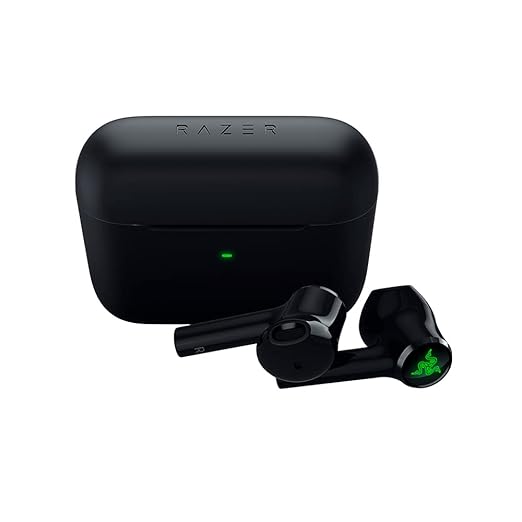 Razer Hammerhead True Wireless X in Ear Earbuds: Custom-Tuned 13mm Drivers – Bluetooth 5.2 w – 60ms Low-Latency Gaming Mode – Touch Enabled – Mobile App Customization – Classic Black at Rs. 2999