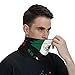 Funny Text Mexico Flag Neck Gaiter Shield Scarf Fashion Balaclava Headwear Bandana Face Mask Seamless For Men Women Motorcycle