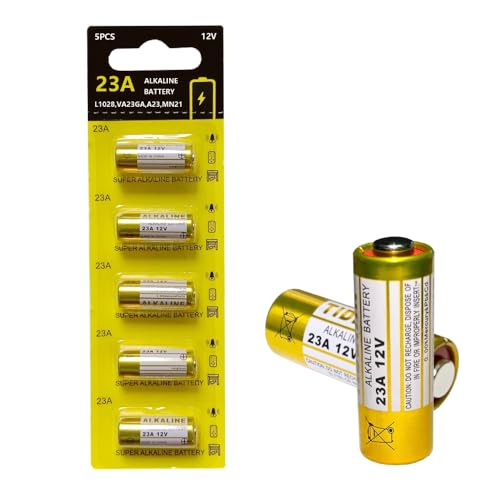 23A 12 Volt Battery (5 Pack)