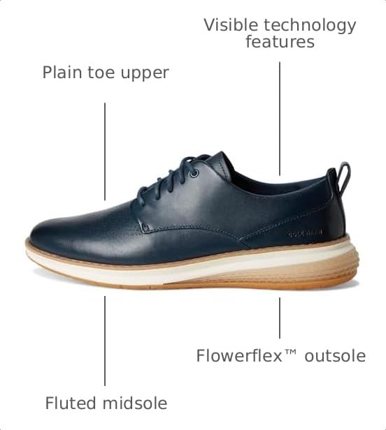 Image of Cole Haan Men's Og Energyweave Perforated Plain Toe Ox