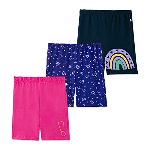Image of YouGotPlanB Girl's Rainbow Love Cycling Shorts