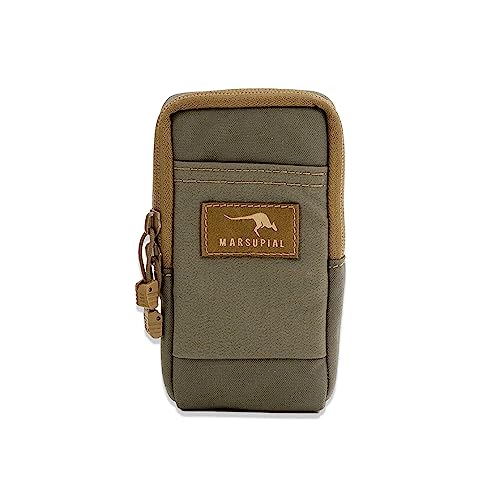 Marsupial Gear Zippered Pouch - Small Essentials Attachment for Binocular Pack with Ammo Loops and Call Storage Ranger Large