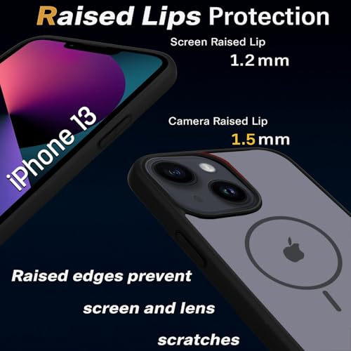 Image of AIBEX Back Cover Case for Apple iPhone 16 Plus MagSafe Compatible | Slim Case with Wireless Charging Support | Anti-Scratch, Shockproof, Anti-Fingerprint & Lightweight Military Protective Cover - Grey