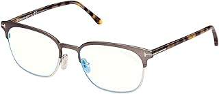 Eyeglasses Tom Ford FT 5799 -B 009 Matte Dark Gunmetal, Grey Vintage Havana
