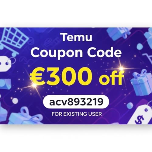 ✓Best "Cyprus Temu Coupon Code &euro;300 off [{"acv893219"}] For Existing User cover art