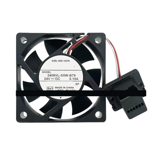 Ventilateur 2408VL-S5W-B79 de 6 cm pour ventilateur de boîtier PC 24V - 2