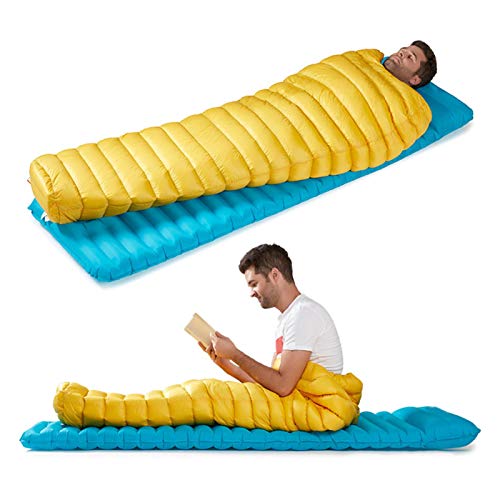 Saco de dormir de nylon dobrável para adultos ao ar livre de inverno para viagens para montanhismo e