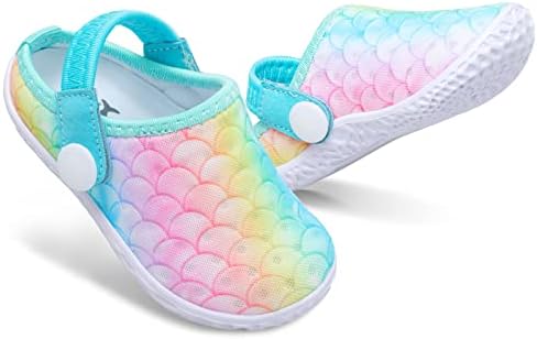 FEETCITY Infant Slippers Baby Boys Girls Summer Beach Sandals Breathable Athletic Anti-slip Soft Sole Newborn Crib Shoes 18-24 Months