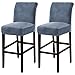 Sgabello da bar Coperture, Stretch Pub Counter Sgabello Sedia Slipcover for sala da pranzo Cafe Arredi Mobili Sgabello Stille Slipcover Lavabile Rimovibile Sgabello Alta Sgabello Copertura Sedile con